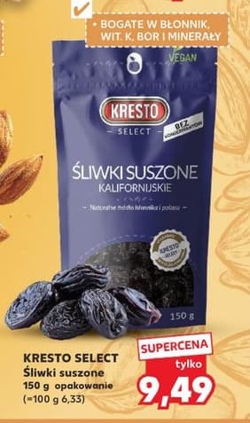 śliwki suszone kalifornijskie