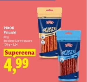paluszki drobiowe lub wieprzowe
