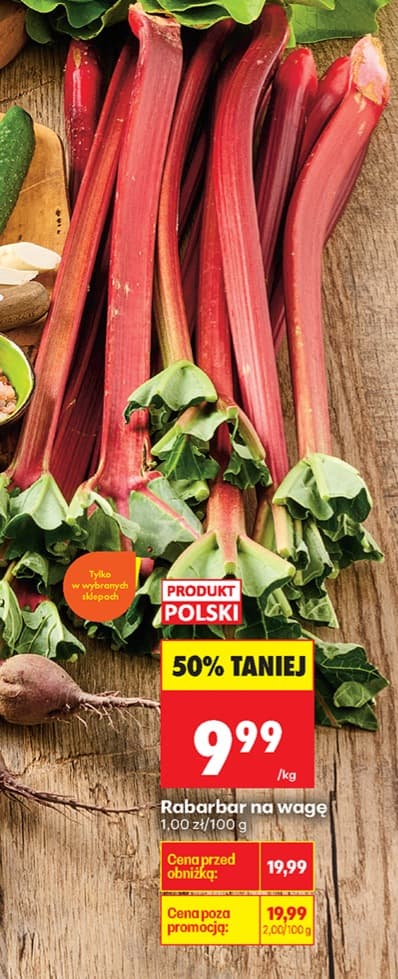 rabarbar na wagę