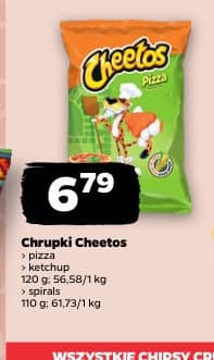 Cheetos chrupki 110g; 120g