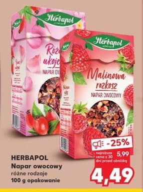 napój owocowy różne rodzaje