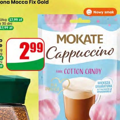 kawa cappuccino cotton candy