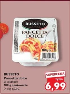 pancetta dolce w kostkach