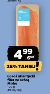 łosoś atlantycki filet ze skórą