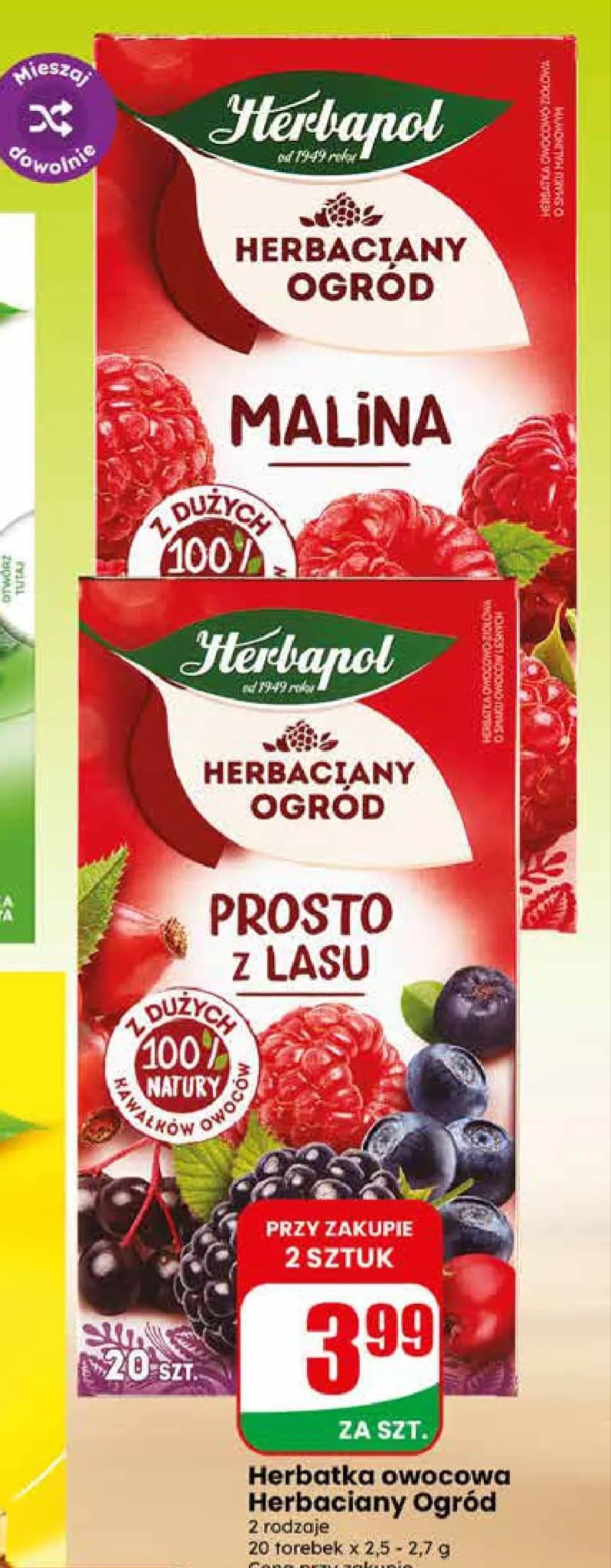 herbatka owocowa Herbaciany Ogród