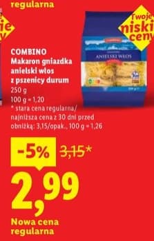 makaron gniazda anielski włos