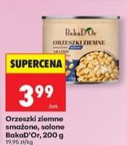 orzeszki ziemne smażone, solone