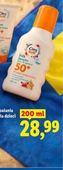 spray do opalania dla dzieci Sensitive SPF 50+