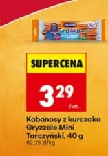 kabanosy z kurczaka gryzzale mini