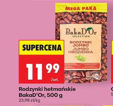 rodzynki sułtańskie jumbo