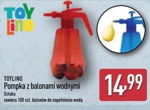 pompka z balonami wodnymi