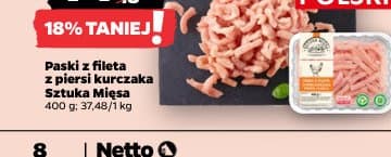 paski z fileta z piersi kurczaka