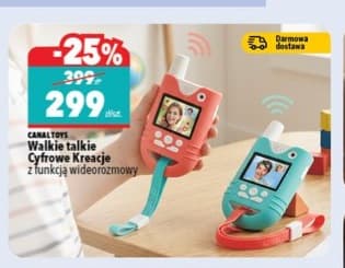 walkie talkie cyfrowe kreacje z funkcją wideorozmowy