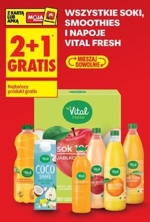 wszystkie soki, smoothies i napoje