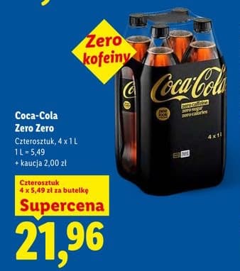 napój gazowany cola