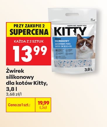 żwirek silikonowy dla kotów