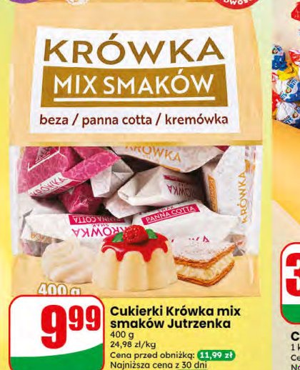 cukierki Krówka mix smaków