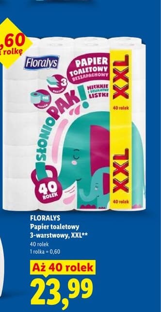 papier toaletowy 3-warstwowy, XXL