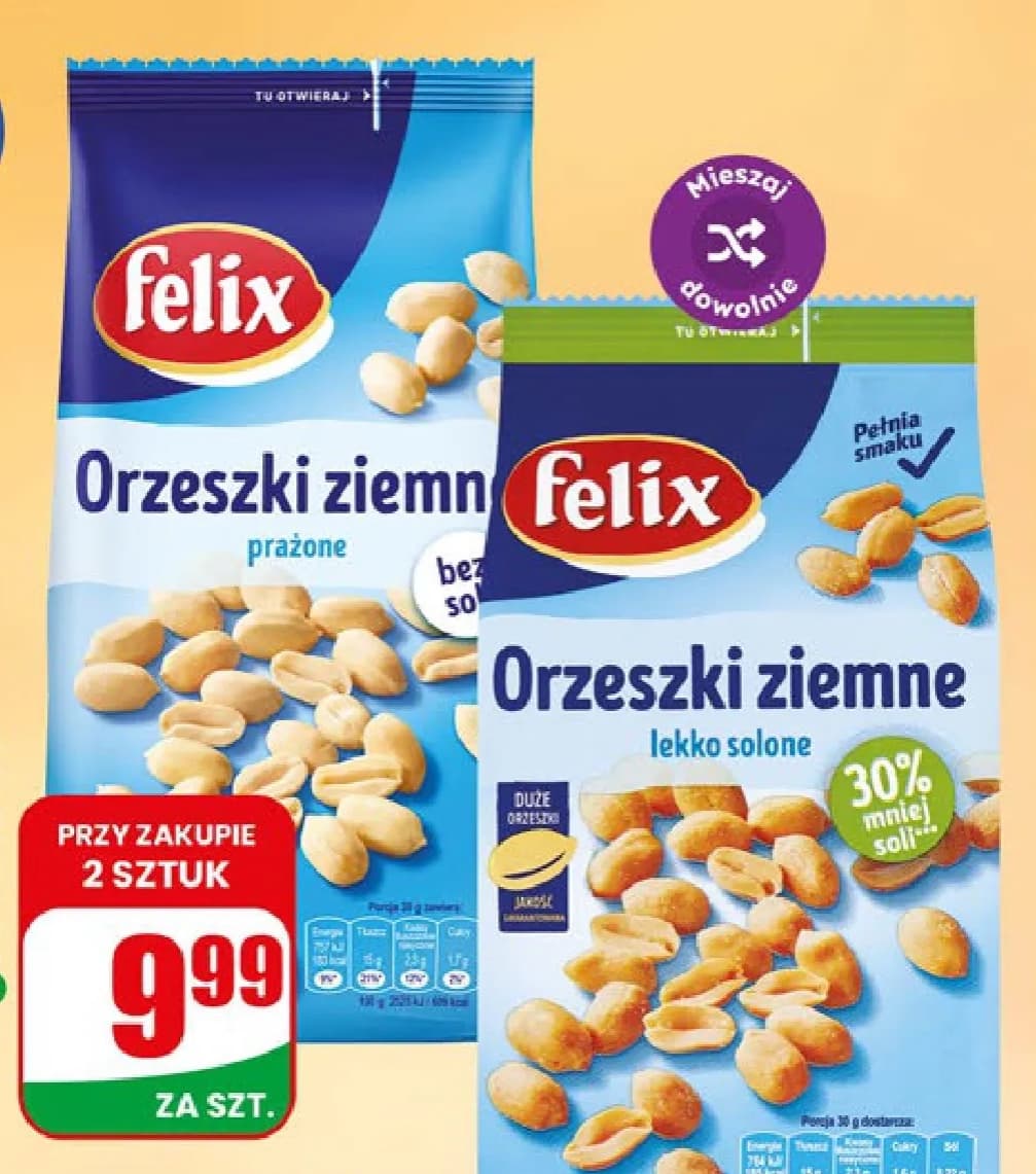 orzeszki ziemne lekko solone