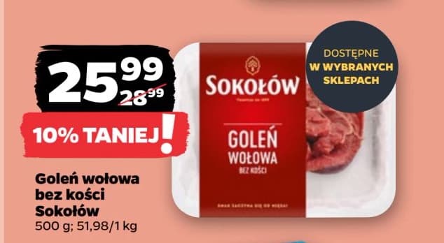 goleń wołowa bez kości