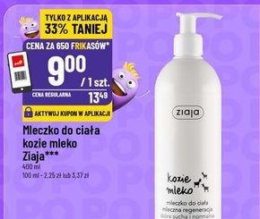 mleczko do ciała kozie mleko