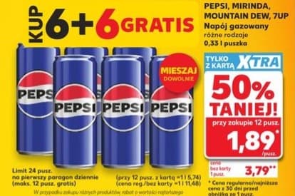 napój gazowany różne marki