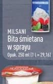 bita śmietana w sprayu