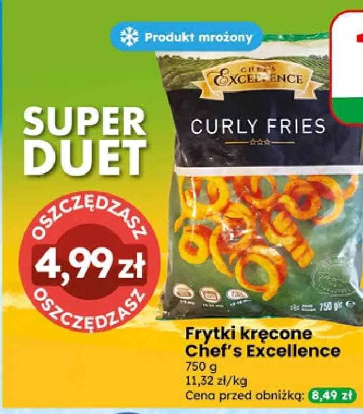 frytki kręcone