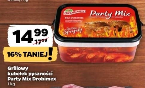 grillowy kubełek pyszności party mix drobiowy