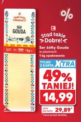 ser żółty gouda