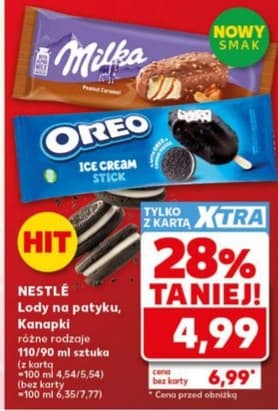 lody na patyku różne rodzaje