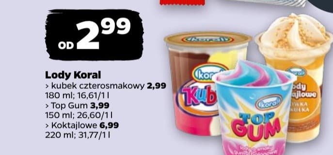 lody różne rodzaje