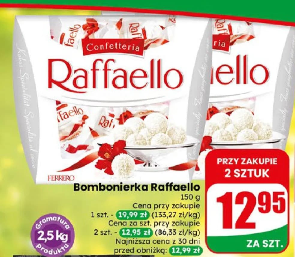 bombonierka Raffaello