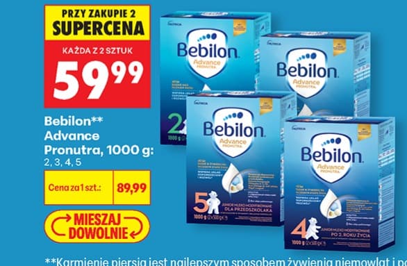 mleko następne Advance Pronutra