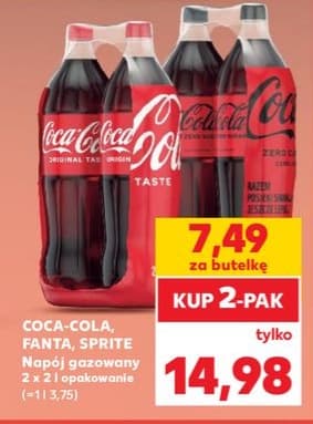 napój gazowany różne marki