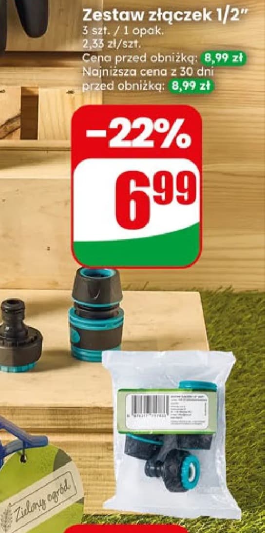 zestaw złączek 1/2"