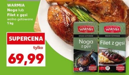 noga lub filet z gęsi