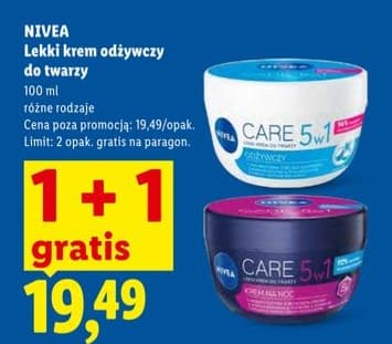 lekki krem odżywczy do twarzy