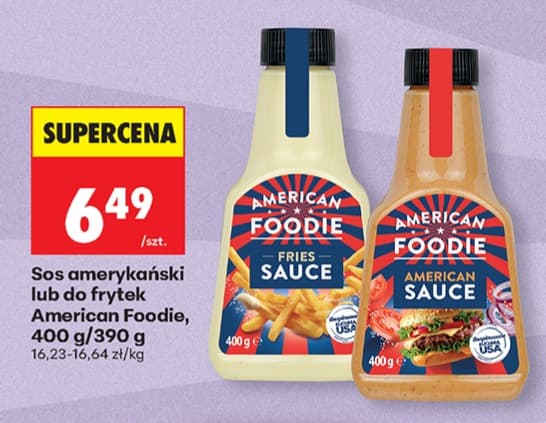 sos amerykański lub do frytek