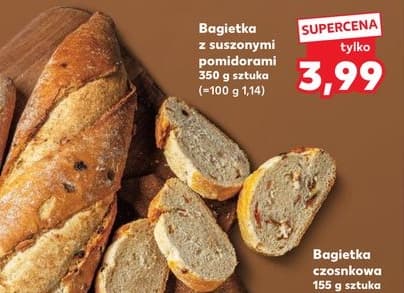 bagietka z suszonymi pomidorami