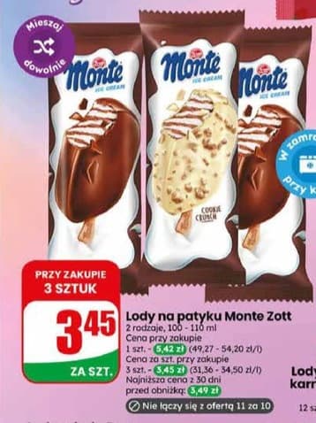 lody na patyku