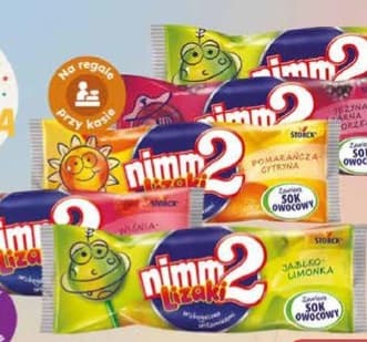 lizak owocowy z sokiem i witaminami