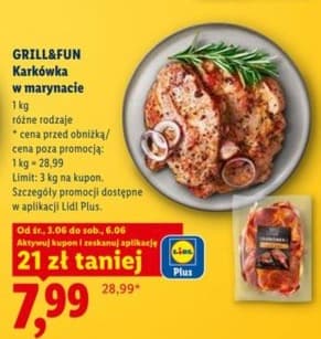 Zapis źródłowy: karkówka wieprzowa w marynacie XXL